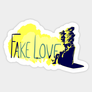 BTS Fake Love Sticker